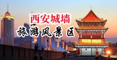 啊啊啊，啊啊喷水中国陕西-西安城墙旅游风景区